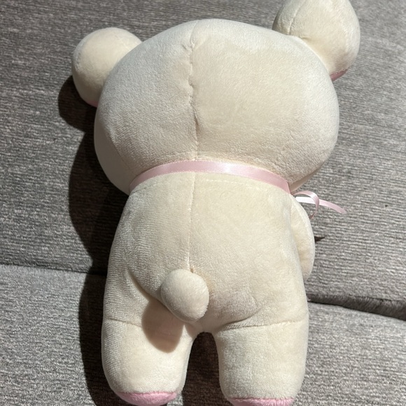 Rilakkuma Plush Bear with Strawberry - Picture 2 of 3